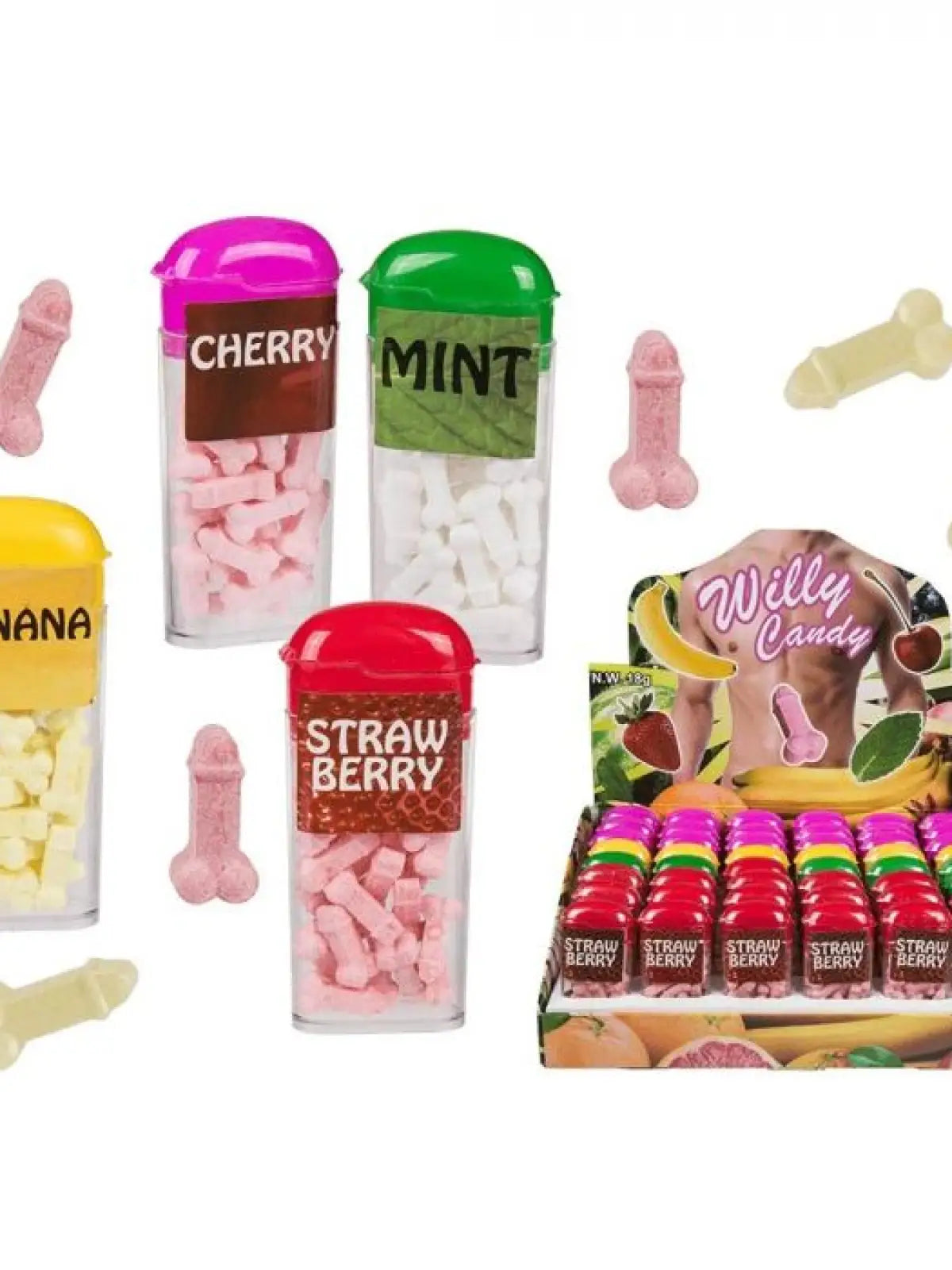 Pieni kikuli pastilli, pehmeä ja makea kirsikan maku
