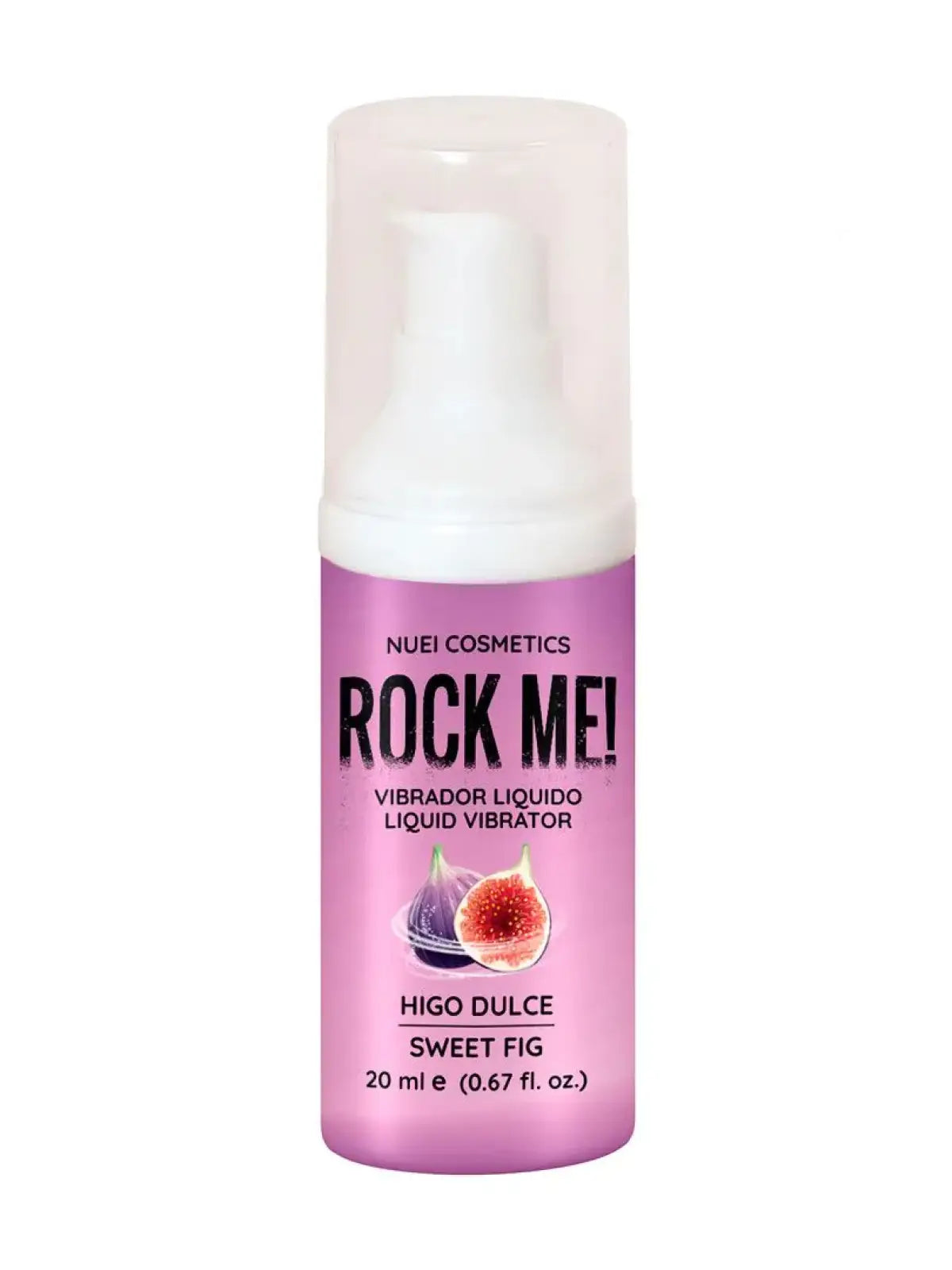 ROCK ME vibrallinen liukuvoiden- makea viikuna
Liquid Vibrator on värisevä efektigeeli, joka perustuu Amazonin Jambú-kasviin. Sen korkea spilantolipitoisuus aiheuttaa ainutlaatuisen ja stimuloivan kihelmöivän tunteen. Tuote on suunnattu nuoremmalle yleisölle: nuorekas ilme, nuorekas muotoilu ja nuorekas hinta.