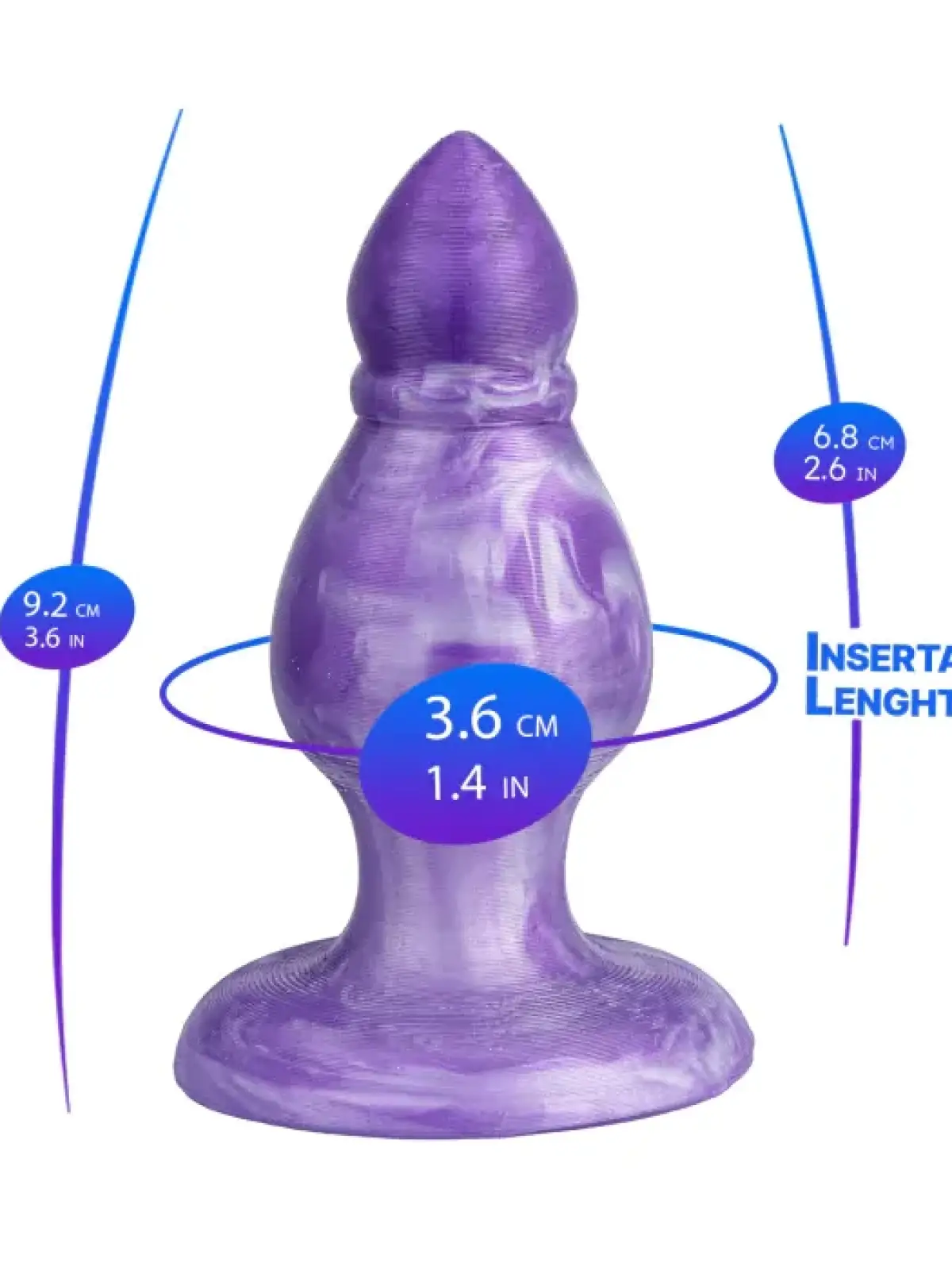 Tyylikkään ja mukavan anaaliseksin ystäville
Plug Queen M tarjoaa täydellisen yhdistelmän eleganssia ja helppokäyttöisyyttä. Keskikokoinen tappi sopii sekä aloittelijoille että käyttäjille, jotka haluavat laajentaa kokemustaan. Sileä pinta varmistaa sujuvan yhdynnän, kun taas ergonominen muoto tarjoaa maksimaalisen hallinnan ja mukavuuden. Ihanteellinen yksin tai parikäytössä