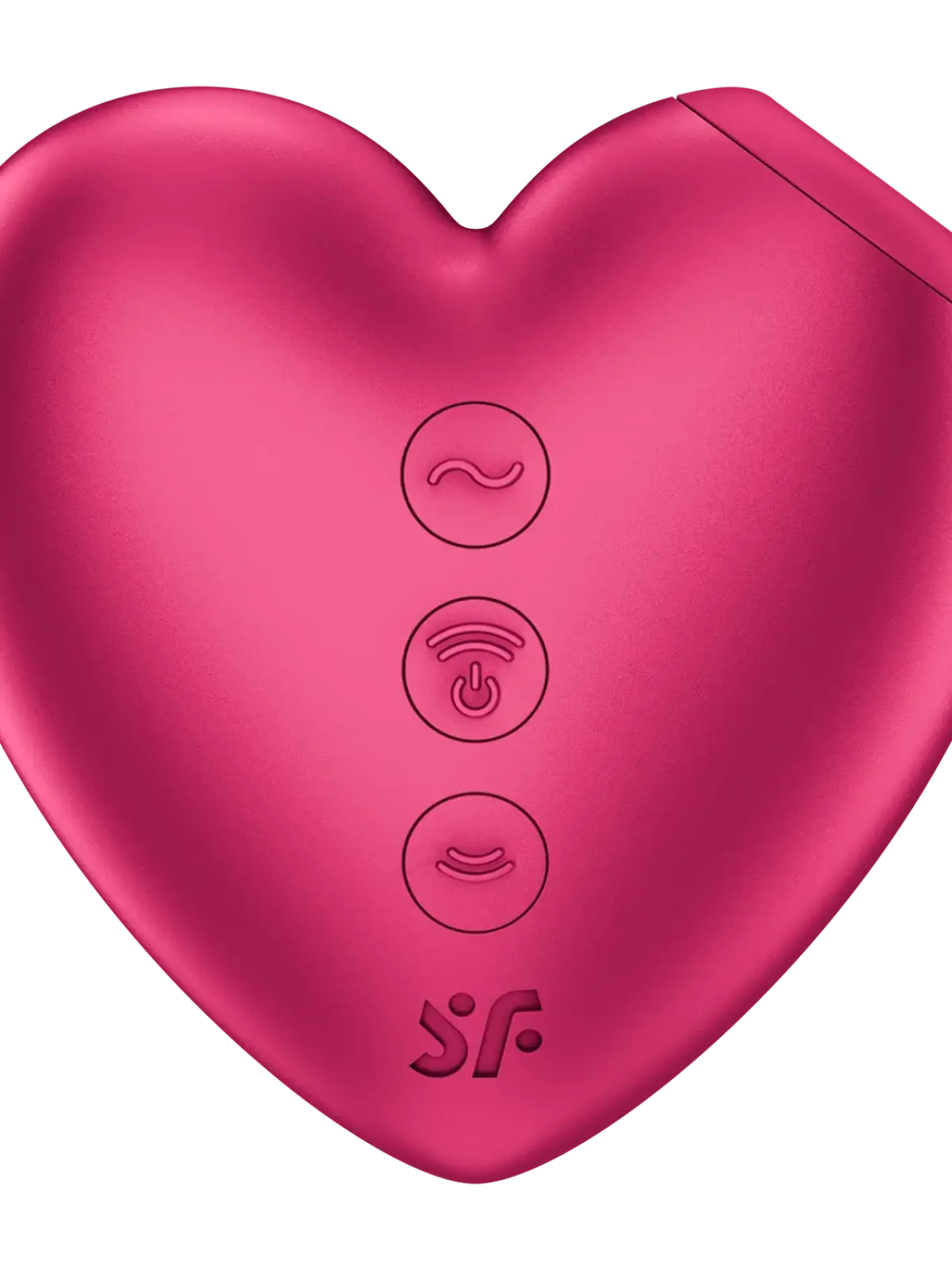 Satisfyer - Cutie Heart Ilmapulssivibraattori. Leikkisä muotoilu, vakavasti otettavat tuntemukset
