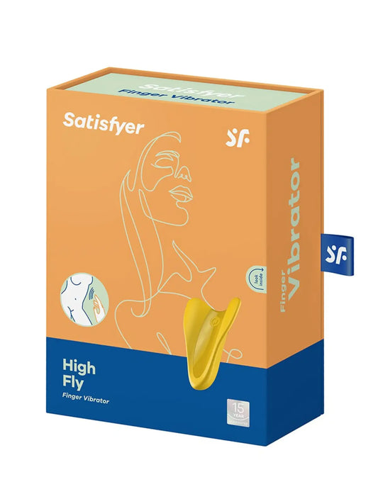 Satisfyer High Fly sormivibraattori, pehmeä silikoni ja ergonominen muoto