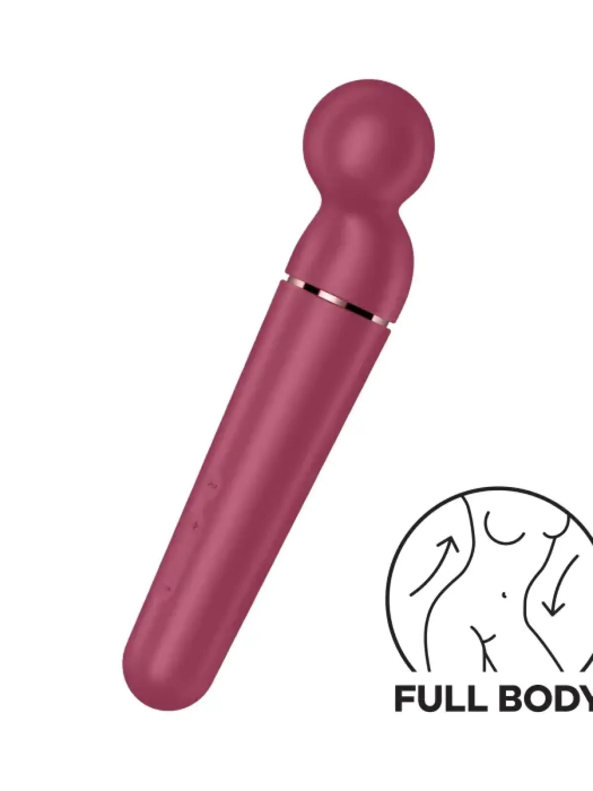 Satisfyer Planet Wand Er punainen | Parempaa seksiä | Astu kuplivan nautinnon maailmaan Wand-er Purplen kanssa,