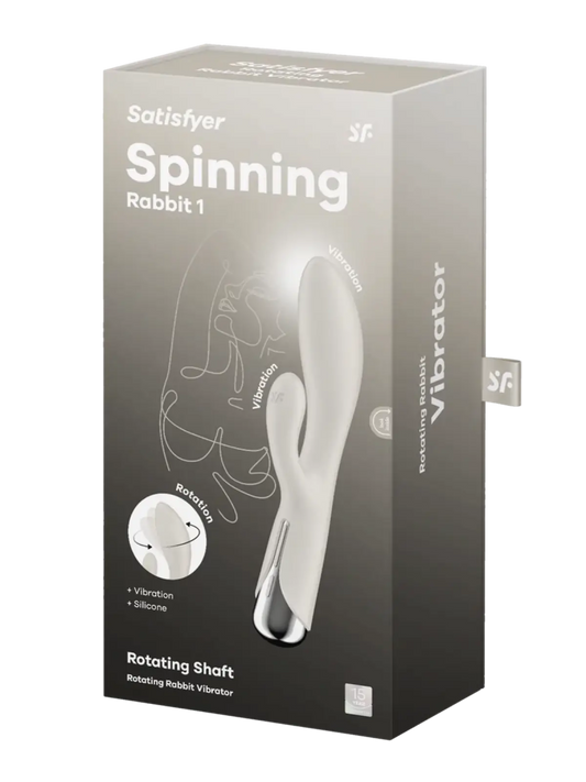  Satisfyer spinning rabbit 1 vibralliset sauvat erotiikan – tehokas hieromasauva koko kehon nautintoon.