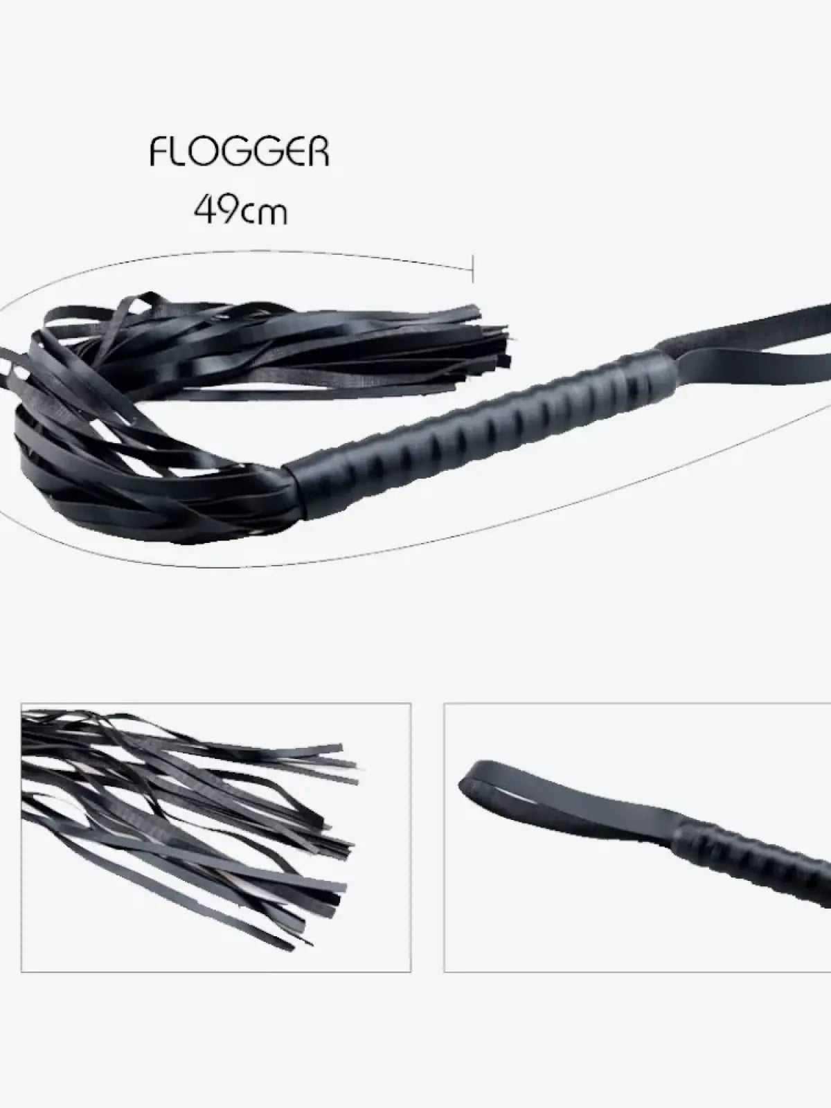 Secret Desires Bondage -setti sisältää 8 eroottista välinettä, jotka sopivat aloittelijoille ja kokeneille nautiskelijoille.
